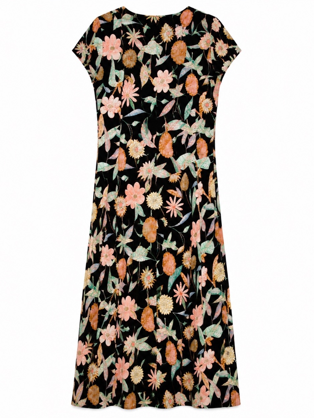 Comptoir Des Cotonniers Maxi Dress Pockets Size Small